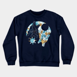 Negative Geo Wolves Crewneck Sweatshirt